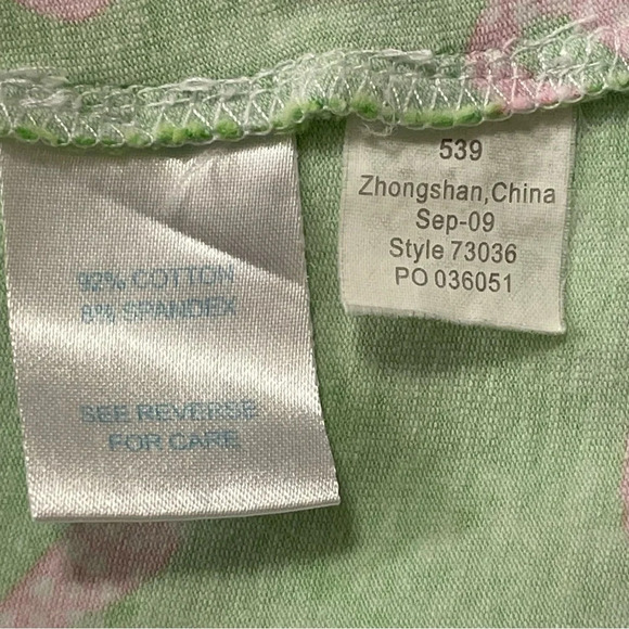 LILLY PULITZER Kelsea Printed Dress‎ in Limeade Coral Me Crazy - Picture 6 of 7